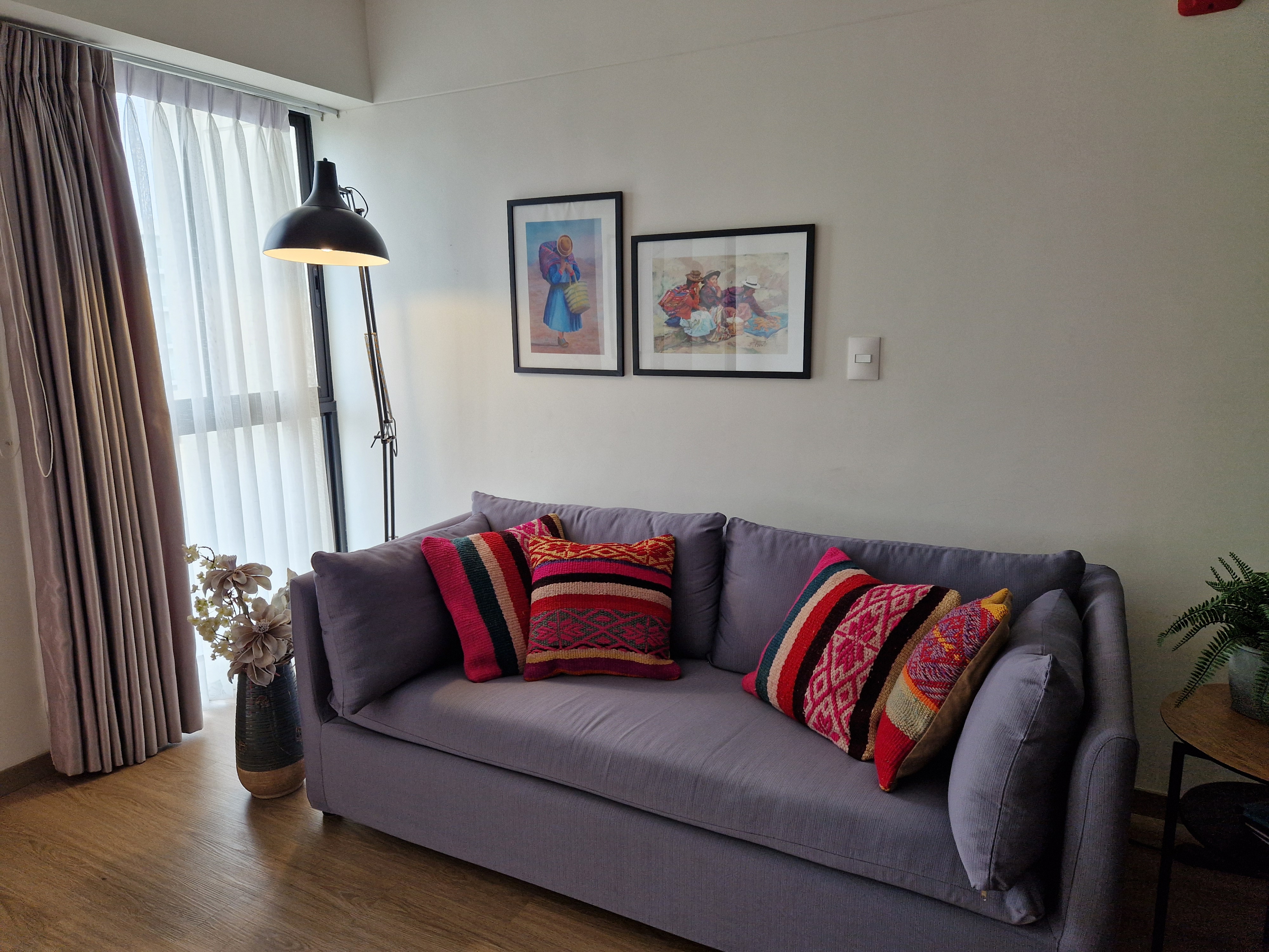 Scandinavian style bedroom